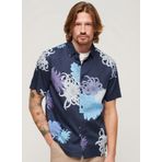 Superdry Normal Çok Renkli Desenli Erkek Gömlek M4010353A2DX_HAWAIIAN SHIRT