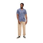 Superdry Normal Desenli Erkek Gömlek M4010810A1Wb_Open Collar Prınt Lıne, Çok Renkli, S