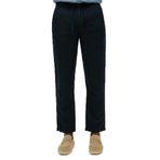 SUPERDRY Regular Fit Chino Pantolon Merchant Linen Pant, L, 5003297724, Lacivert, Erkek