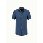 SUPERDRY Regular Fit Keten Gömlek, XL, 5003297733, Lacivert, Erkek