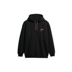 SUPERDRY UTILITY SPORT LOGO LOOSE HOOD Kapüşonlu Sweatshirt, M, M2013731A, Black, erkek