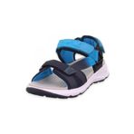 Superfit 000580 Criss Cross Lacivert Çocuk Sandalet, 8040 BLAU/TÜRKIS, 29