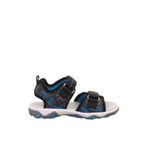 Superfit Erkek Çocuk Sandalet, Siyah-Mavi, 33 Numara