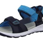 Superfit Mavi/Turkuaz Erkek Çocuk Sandalet 1-000580-8040-2 CRISS CROSS, MAVİ/TURKUAZ, 35