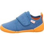 Superfit Venti Çocuk Ev Kreş Ayakkabısı - Mavi Turuncu 006700-8020 - Mavi - Turuncu