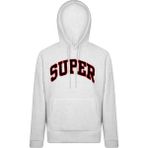 Superfly Kapüşonlu Erkek Polar Sweatshirt SPF101232320717 - M - Beyaz