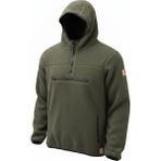 Superfly Kapüşonlu Yarım Fermuar Erkek Polar Sweatshirt SPF101222211632 - XL - Haki