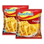 Superfresh Dondurulmuş Patates Paketi Superfresh Dondurulmuş Patates Paketi 2 Adet