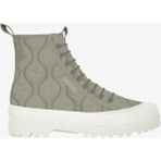 Superga 2644 Alpina Quilted Nylon Kadın Yeşil Bot S7128XW-A1Z-SP - 1X2-Yeşil