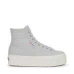 Superga 2708 Hi Top Gri Gümüş Kadın Spor Ayakkabı