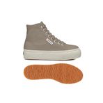 Superga 2708 Hi Top Kadın Gri Bilekli Sneaker