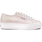 Superga 2740 Platform Lame Beige Kadın Günlük Ayakkabı 2740-PLATFORM-LAME-BEIGE Bej 37,5