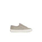 Superga 2750 Tumbled Leather Unisex Gri Sneaker