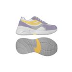 Superga 4073 Kids Training Poly Suede Çocuk Unisex Gri-Sarı Spor Ayakkabı
