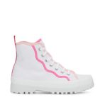 SUPERGA Kadın 2341 ALPINA CURLY BINDINGS Spor Ayakkabı, Beyaz, 37 EU