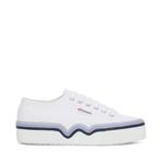 SUPERGA Kadın 2740 LIQUIFY STRIPES Spor Ayakkabı, Beyaz, 38 EU