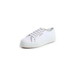 SUPERGA Kadın 2740 MULTICOLOR BEADS Spor Ayakkabı, Beyaz, 37 EU