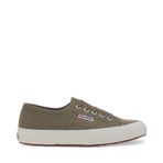 Superga Unisex Yetişkin 2750-COTU CLASSIC Ayakkabı, Green Safari-F Avorio-SP, 43 EU EU