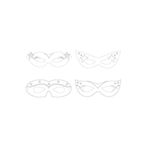 Superhero Girl Boyanabilir Maske 12 Adet