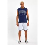 Süperlife Erkek Bisiklet Yaka Regular Fit Brooklyn Baskılı Tişört SPR22TS116 - Navy - M