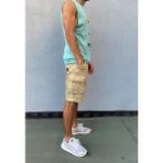 Süperlife Erkek Bisiklet Yaka Standart &regular Fit Tişort SPR21Y05 - Yeşil - XL