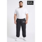 Superlife Erkek Büyük Beden New York Baskılı Paça Lastikli Rahat Kesim Jogger Ince Eşofman Altı SPR26BEA951-5 - 3XL - Antrasit