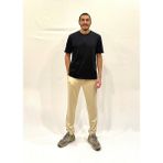 Superlife Erkek Regular/normal Kesim Lastik Belli Brooklyn Şehir Baskılı Eşofman Altı 24EA203 - Bej - 2XL