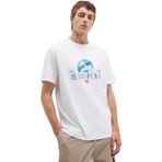 Superman Baskılı Beyaz Tişört Loose Fit/Bol Rahat Kesim 0612918-620