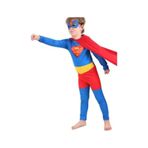 Superman Kostümü Basic Kostüm Çok Renkli