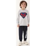 Superman L1623-3 Erkek Çocuk Kar Melanj Eşofman Takımı