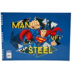 Superman Resim Defteri 25 x 35 cm 15 Yaprak 300215-16 - Man Of Steel