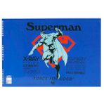 Superman Resim Defteri 35 x 50 cm 15 Yaprak 300315-16 - Mavi