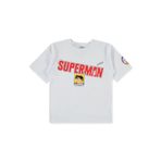 Superman Süperman Baskılı 10-13 Yaş Tişört - Beyaz 10-11 Yaş