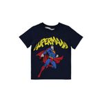 SUPERMAN Süperman Baskılı 2-5 Yaş Tişört -, 2-3, 18958199725S1, Lacivert, Erkek Çocuk