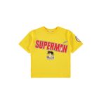 SUPERMAN Süperman Baskılı 6-9 Yaş Tişört -, 7-8 Yaş, 18958052225S1, Sarı, Erkek Çocuk