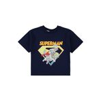 SUPERMAN Süperman Krypto Baskılı 2-5 Yaş Tişört -, 2-3, 18958053125S1, Lacivert, Erkek Çocuk