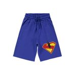 SUPERMAN Süperman Logolu 6-9 Yaş Kapri - Mavi, 6-7 Yaş, 30958055225S1, Saks Mavisi, Erkek Çocuk