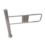 Süpermarket ve depo için salıncak emniyet kapısı, yaylı 1 yönlü emniyet salıncak kapısı, 60 x 97 cm, salıncak frenli metal kapı, kütüphaneler ve entranc için ideal yaya güvenliği çözümü