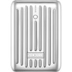 Supermini 10,000 Mah Usb-C Powerbank 18 W Güç Dağıtımı, Süper Küçük Harici Pil, Hızlı Şarj Ile, Iphone, Samsung Galaxy Galaxy Y, Huawei, Nintendo Switch Vb. Için Gümüş