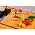 SUPERPUP Plastik Saklama Kabı Bakliyat Kilitli Dondurucu 2 lt (23 x 14 x 8 cm) 20 Adet