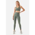 Superstacy Anna Comfylux Yüksek Bel Haki Kadın Spor Tayt
