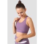 Superstacy Cross Strap Lila Spor Büstiyer