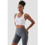 Superstacy Rhea Dikişsiz Beyaz Spor Bralet