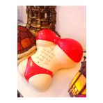 SUPERSTOK Sexy Bikini Görünümlü Ev Telefonu Dekoratif İlginç Hediyelik Popart Dekor Koleksiyon Obje