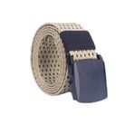 Supertool Naylon Tuval Kemeri, Ayarlanabilir Çalışma Plastik Tokalı Deliksiz Kemer, Açık Spor Seyahat için Taktik Kumaş Kemer, haki, 110