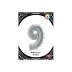 Supertrend 40 inç Gümüş Renk 9 Rakam Folyo Balon, SKJ985224767
