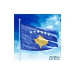 Supertrend Kosova Devleti Gönder Bayrağı 70X105 - Renkli - Standart