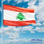 Supertrend Lübnan BAYRAĞI-100X150 - Renkli - Standart