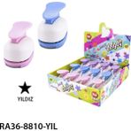 Supertrend Orta Boy Şekilli Delgeç Şekilgeç 1'' (2.5 Cm.) Yıldız - Çok Renkli