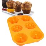 Supertrend Silikon Flute Pan Turuncu